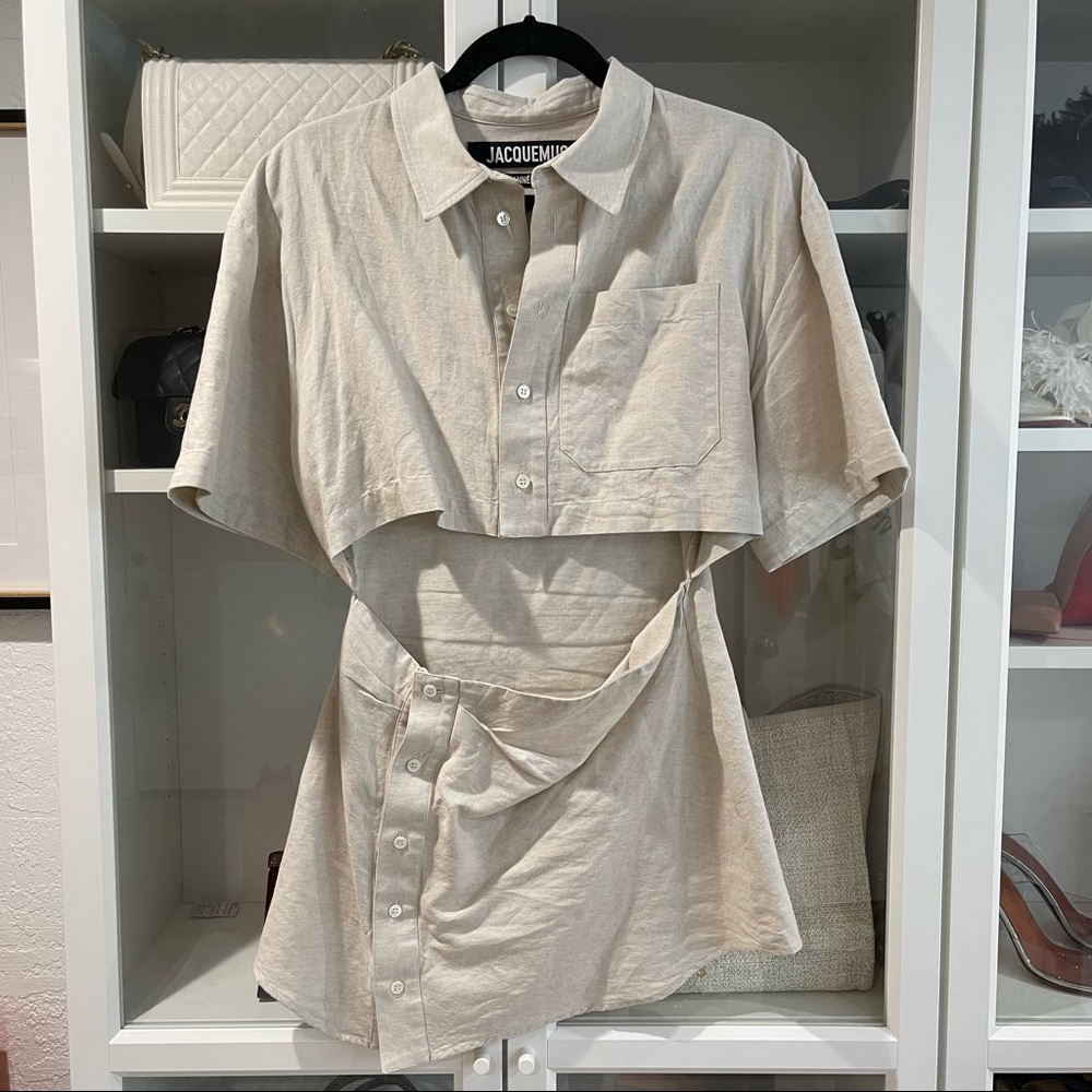 JACQUEMUS “La Robe Arles” Mini Dress FR40 - Picture 2 of 5